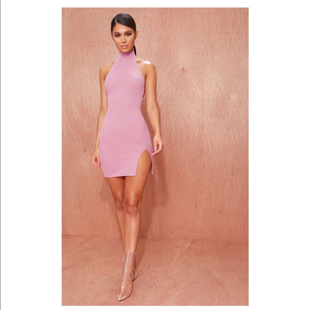 Cute pink mini dress from PLT Pretty little thing